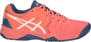 Unisex GEL-Resolution 7 GS | Papaya/White | Grade School (3.5-7) | ASICS