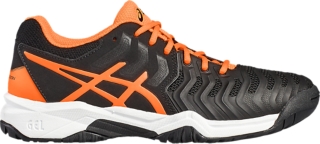 asics gel resolution 7 gs junior tennis shoe