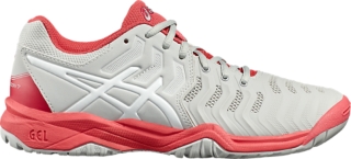 asics gel resolution 7 gs junior tennis shoe