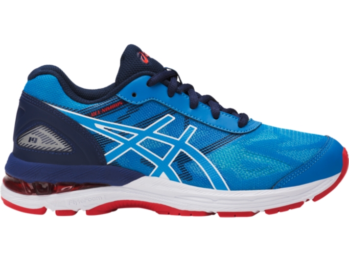 GEL NIMBUS 19 GS Kids DIVA BLUE WHITE INDIGO BLUE notdisplayed ASICS UK