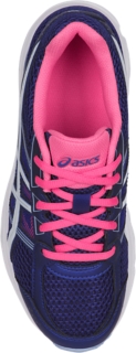 Tenis Asics Pre-Contend 4 PS Niño C707N.4385 Running Azul/Verde