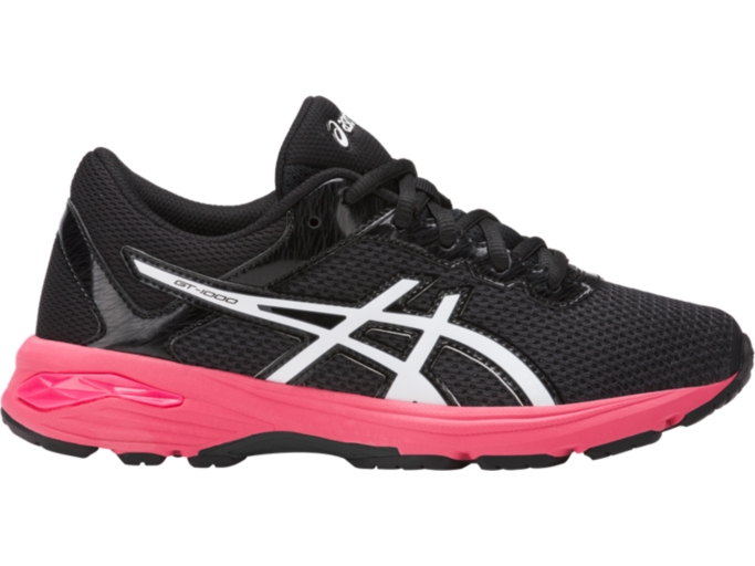 GT 1000 6 GS Kids DARK GREY WHITE ROUGE RED ASICS