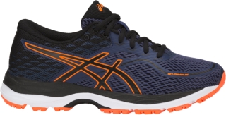 Unisex GEL-CUMULUS 19 GS | INDIGO BLUE/BLACK/SHOCKING ORA | COLECCIÓN |  ASICS Outlet