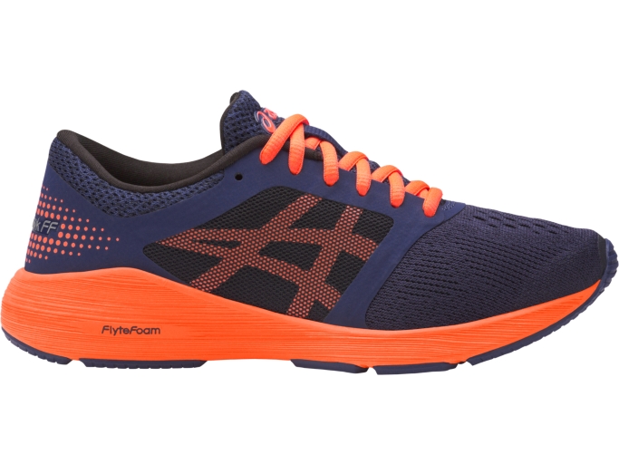 RoadHawk FF GS Kids INDIGO BLUE HOT ORANGE BLACK notdisplayed ASICS DE