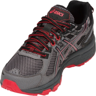 Asics venture 6 mens trail running shoes (carbon-cayenne) sale