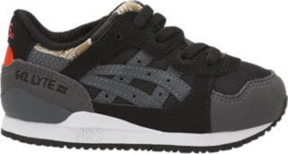 UNISEX GEL LYTE III TS Black Carbon Toddler K4 K9 ASICS