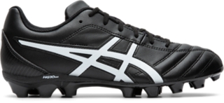 Unisex LETHAL FLASH IT GS | Black/White | Football Shoes | ASICS