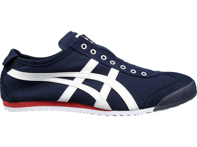 Unisex Mexico 66 Slip On Navy Off White Shoes Onitsuka Tiger