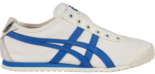 Men's MEXICO 66 SLIP-ON | CREAM/CALASSIC BLUE | Shoes | Onitsuka Tiger