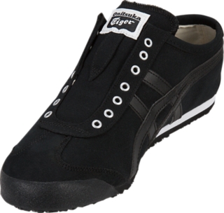 Unisex Mexico 66 Slip On Black Black Unisex Shoes Onitsuka Tiger