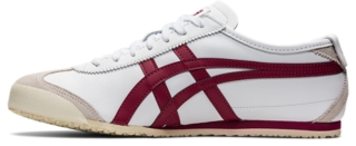 Men's MEXICO 66 | WHITE/BURGUNDY 