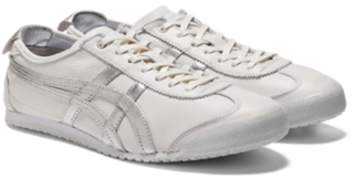 Unisex MEXICO 66 White Silver UNISEX SHOES Onitsuka Tiger