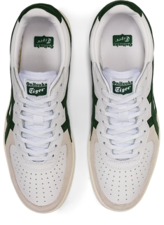 asics gsm white hunter green