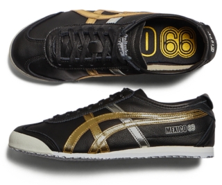 Onitsuka tiger mexico 66 hotsell gold black