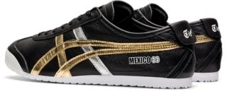 Onitsuka tiger shoes black and gold online