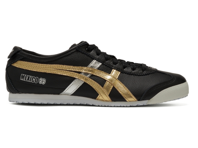 MEXICO 66 Unisex Black Gold UNISEX SHOES Onitsuka Tiger Australia