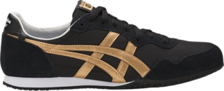 black and gold onitsuka tigers