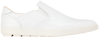 onitsuka white slip on