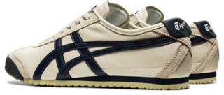 Men S Mexico 66 Birch India Ink Latte Shoes Onitsuka Tiger