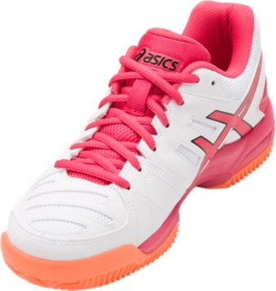 MARATÓN DE OFERTAS Zapatillas pádel junior GEL-PADEL PRO 3 GS  white/cockatoo/flash coral - Private Sport Shop