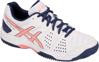 Asics gel padel pro top 2 sg mujer Blanco