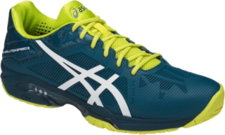 Men's GEL-SOLUTION SPEED 3 | INK BLUE/WHITE/SULPHUR SPRING | Tennis | ASICS  Outlet