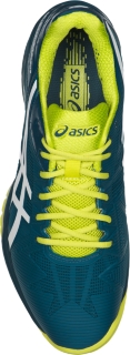 Asics gel solution speed 3 blue/white/sulphur men's on sale shoes