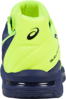 Men s GEL Solution Speed 3 Indigo Blue Safety Yellow Tennis