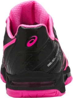 Regan Colector Conmoción Women's GEL-Solution Speed 3 | Black/Hot Pink/Silver | Tennis Shoes | ASICS