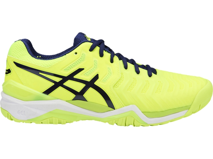 Asics blue sale and yellow