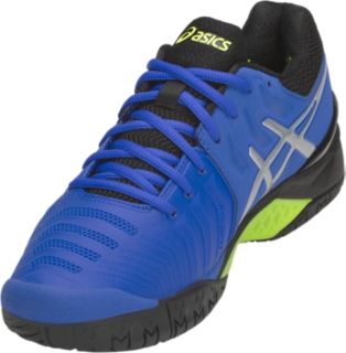 Asics men's gel-resolution 7 shop tennis shoes - black