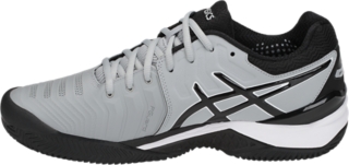 tela Viaje Personal UNISEX GEL-RESOLUTION 7 CLAY | MID GREY/BLACK/WHITE | notdisplayed | ASICS