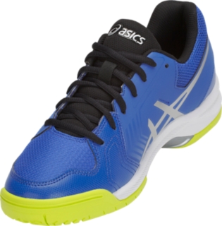 Asics men's gel-dedicate 5 tennis shoes illusion on sale blue and silver