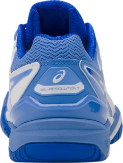 Women's GEL-RESOLUTION 7 | White/Blue Coast | Tennis Shoes | ASICS