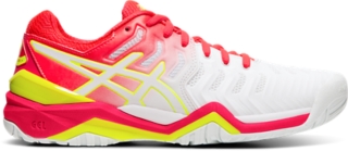 asics gel resolution 7 white