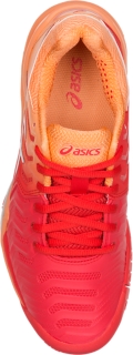 Asics gel shop resolution 7 red