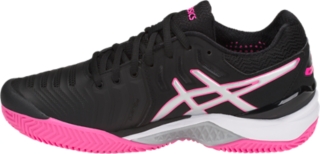 GEL-RESOLUTION 7 CLAY, Women, Black/Silver/Hot Pink, notdisplayed