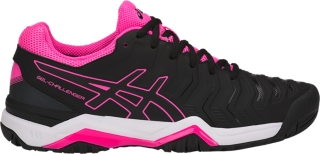 Women's GEL-Challenger 11 | Black/Black/Hot Pink Tennis Shoes |