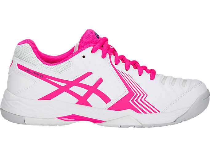 Women's GEL-Game 6 | White/Pink Glo | Tennis Shoes | ASICS