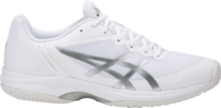 asics white shoe