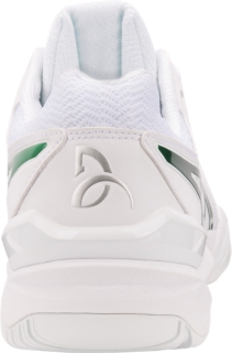 Men s GEL Resolution 7 Novak White Green Tennis Shoes ASICS