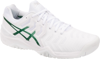 importante Florecer Bolsa GEL-RESOLUTION NOVAK | Men | White/Green | notdisplayed | ASICS España