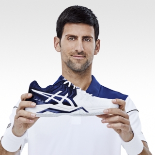 Asics tennis djokovic on sale