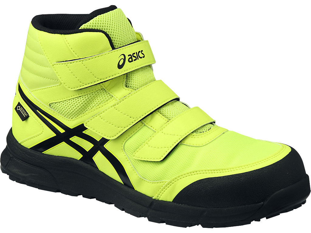 ウィンジョブ®CP601 G-TX | フラッシュイエロー×ブラック | ハイカット安全靴・作業靴【ASICS公式通販】