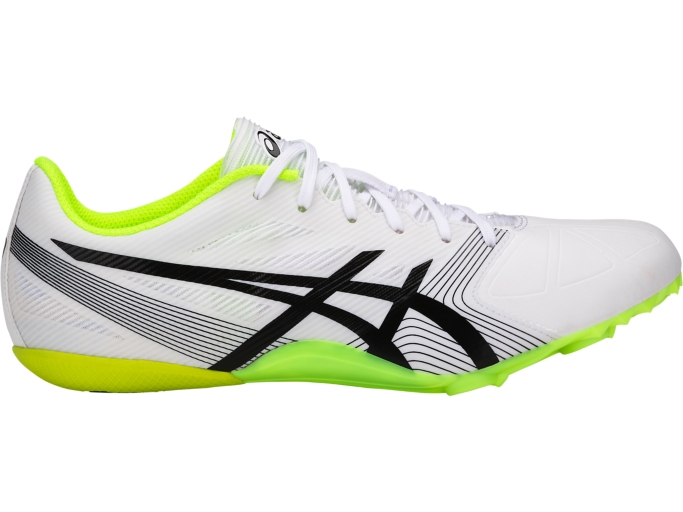 Men's HyperSprint 6 | White/Black/Safety Yellow | Track & Field