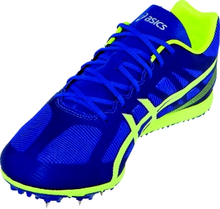 Heat Chaser Men Deep Blue Flash Yellow Men s Track Field Shoes ASICS United States