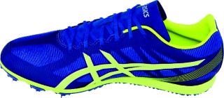 Heat Chaser Men Deep Blue Flash Yellow Men s Track Field Shoes ASICS United States