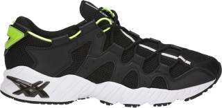 Asics gel mai black white sale