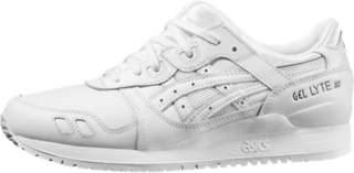 asics gel lyte 3 all white