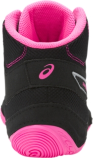 UNISEX Snapdown 2 Black Hot Pink Silver Wrestling ASICS